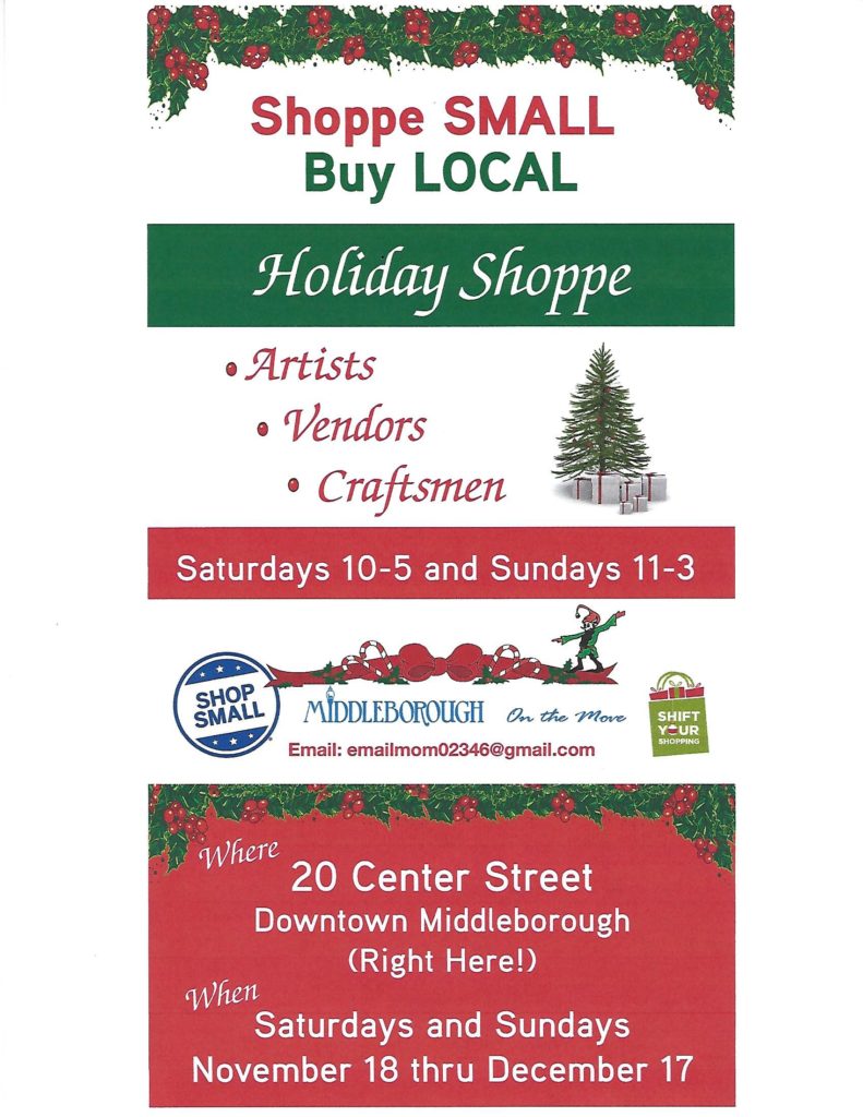 Middleborough On The Move » Middleborough Holiday Gift Shoppe